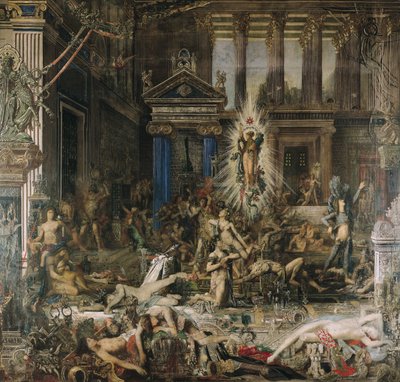 Les Pretendants, 1862-98 by Gustave Moreau